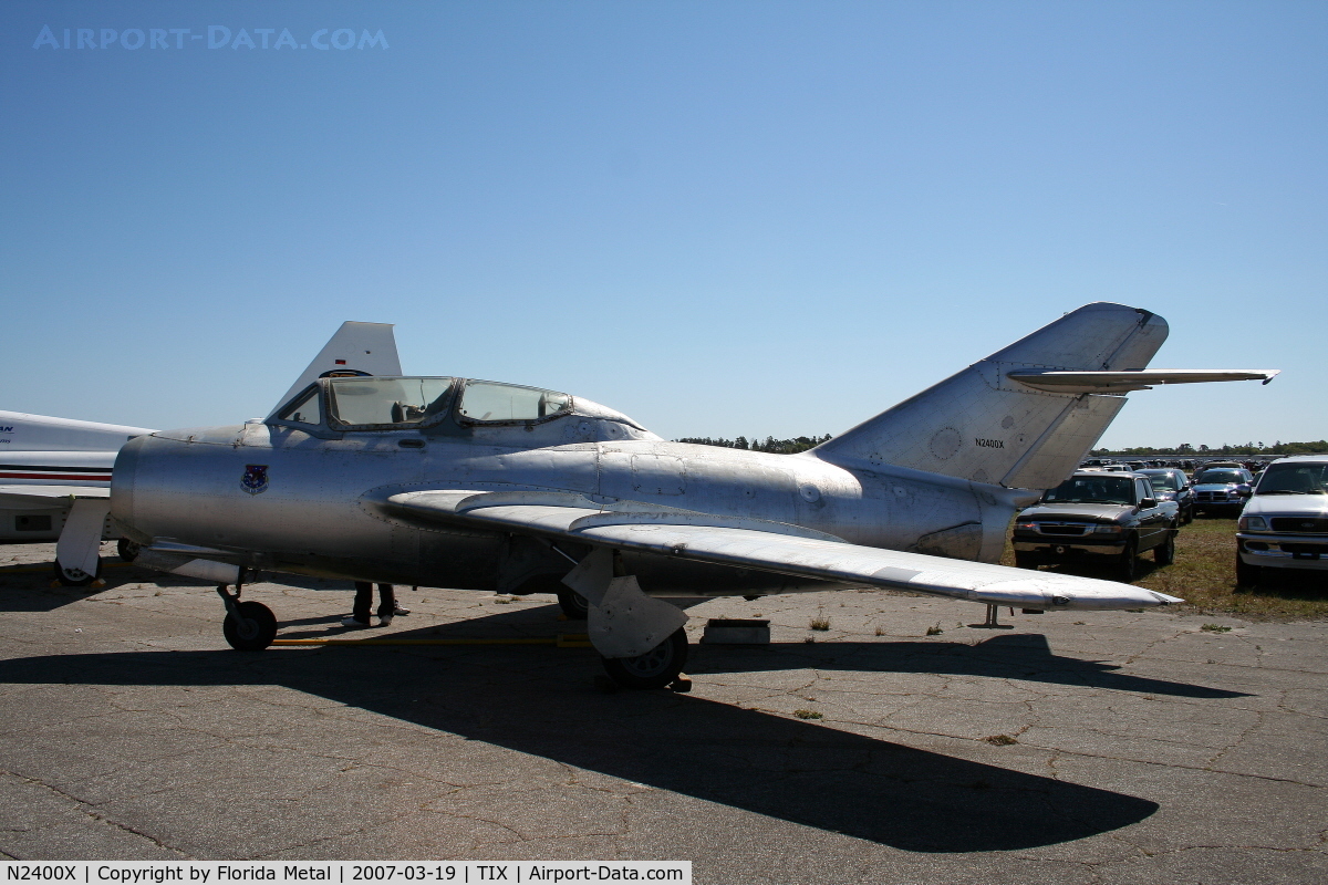 N2400X, 1953 PZL-Mielec SBLim-2 (MiG-15UTI) C/N 1A06027, Mig -15