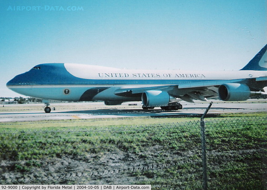 92-9000, 1987 Boeing VC-25A (747-2G4B) C/N 23825, Air Force 1