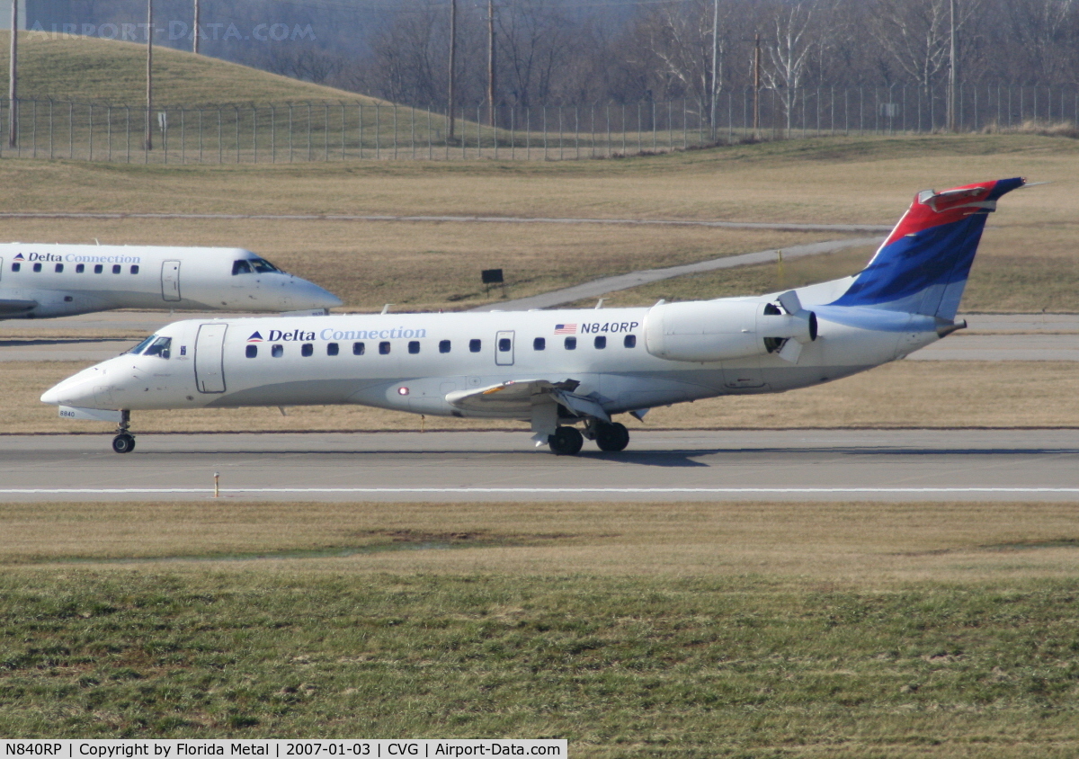 N840RP, 2003 Embraer ERJ-135LR (EMB-135LR) C/N 145725, Delta
