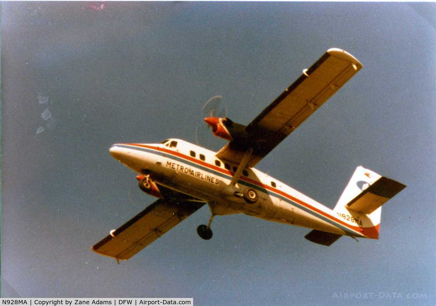 N928MA, 1969 De Havilland Canada DHC-6-300 Twin Otter C/N 269, Twin Otter - Metro Airlines