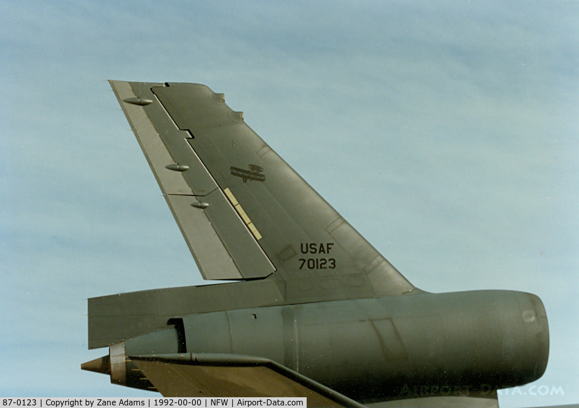 87-0123, 1987 McDonnell Douglas KC-10A Extender C/N 48309/439, At NAS ft. Worth