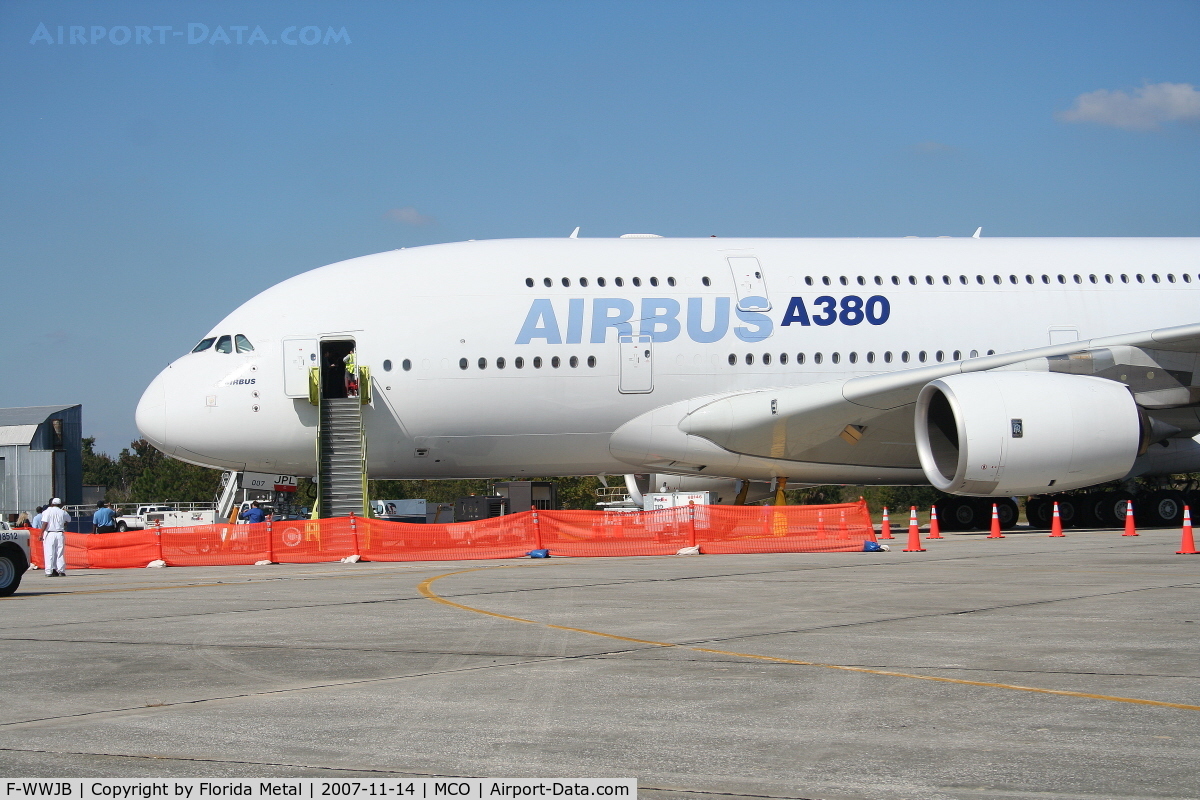 F-WWJB, 2006 Airbus A380-861 C/N 007, A380