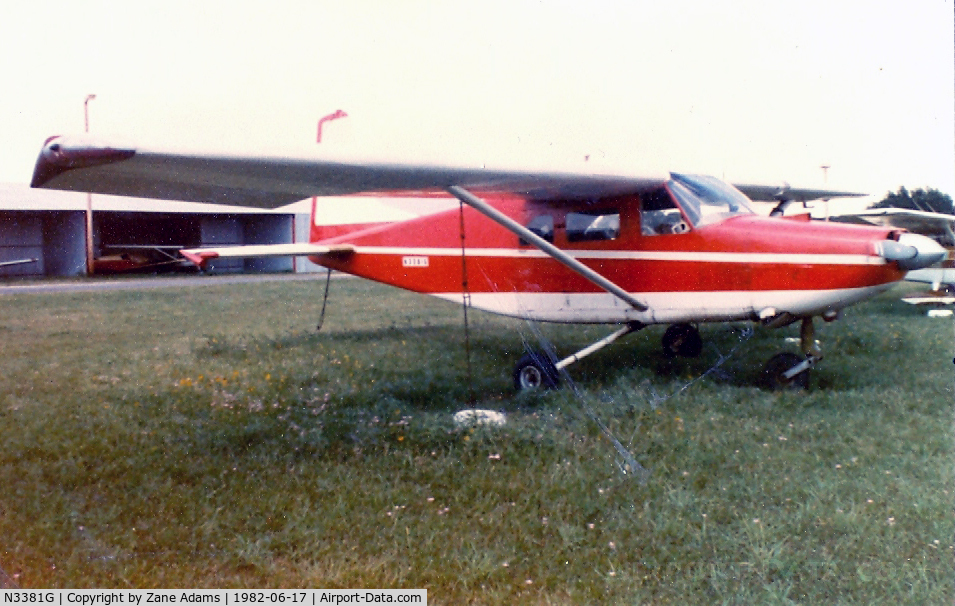 N3381G, Lockheed Aircraft Intl 402-2 C/N 1020, Lockheed L-402 - Rare Bird - at the former Mangham Airport - North Richland Hills, TX - Destroyed in a fatal accident 3/29/86  http://www.ntsb.gov/ntsb/brief.asp?ev_id=20001213X33054&key=1