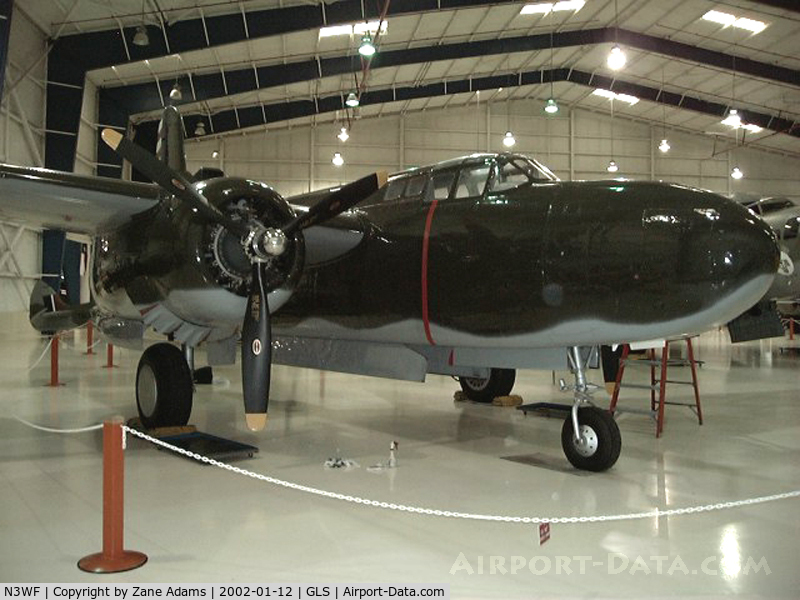 N3WF, 1943 Douglas A-20G-40-DO Havoc C/N 21356, At Lone Star Flight Museum - This aircraft has been reportedly sold and will be moved to Australia