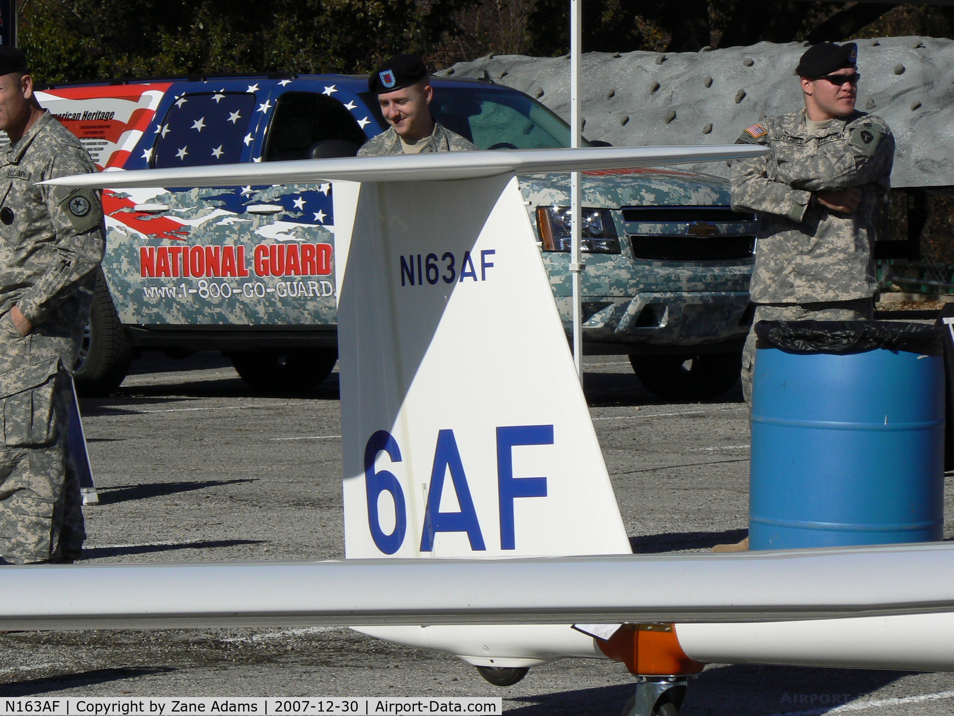 N163AF, 2003 Schempp-Hirth Discus 2b C/N 188, USAF Academy Glider at Texas Christian University - Ft. Worth