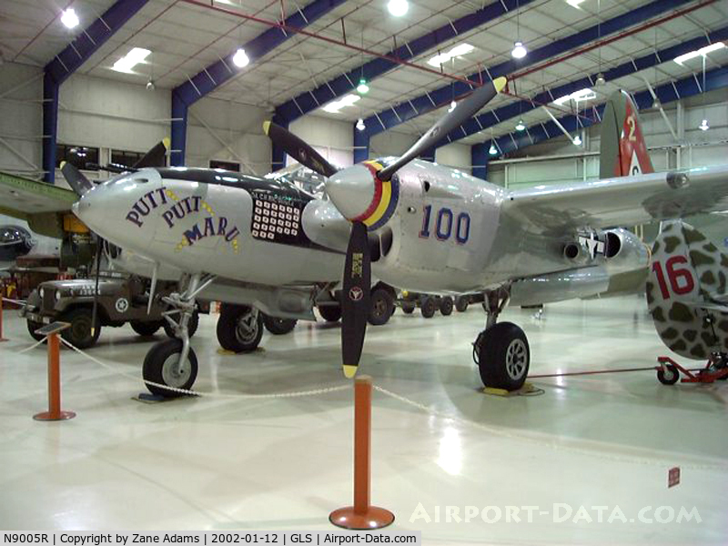 N9005R, 1944 Lockheed P-38M C/N 44-53095, At Lone Star Flight Museum