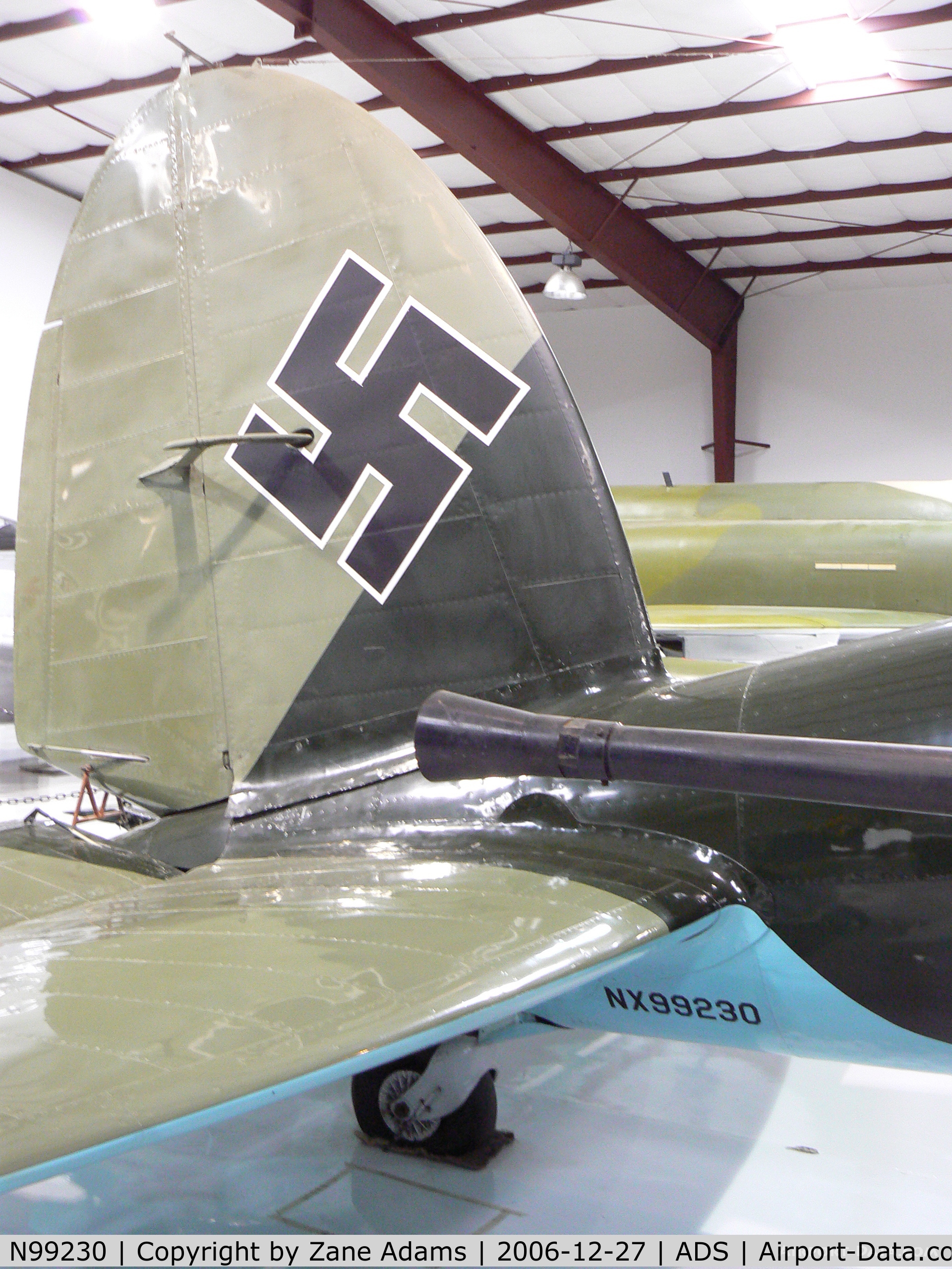 N99230, Heinkel He-111 C/N B2-1-27, At Cavanaugh Flight Museum