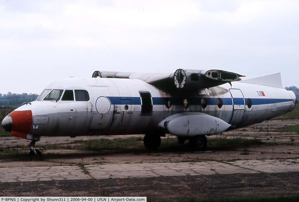 F-BPNS, Nord 262A-32 C/N 30, Stored here since long long time