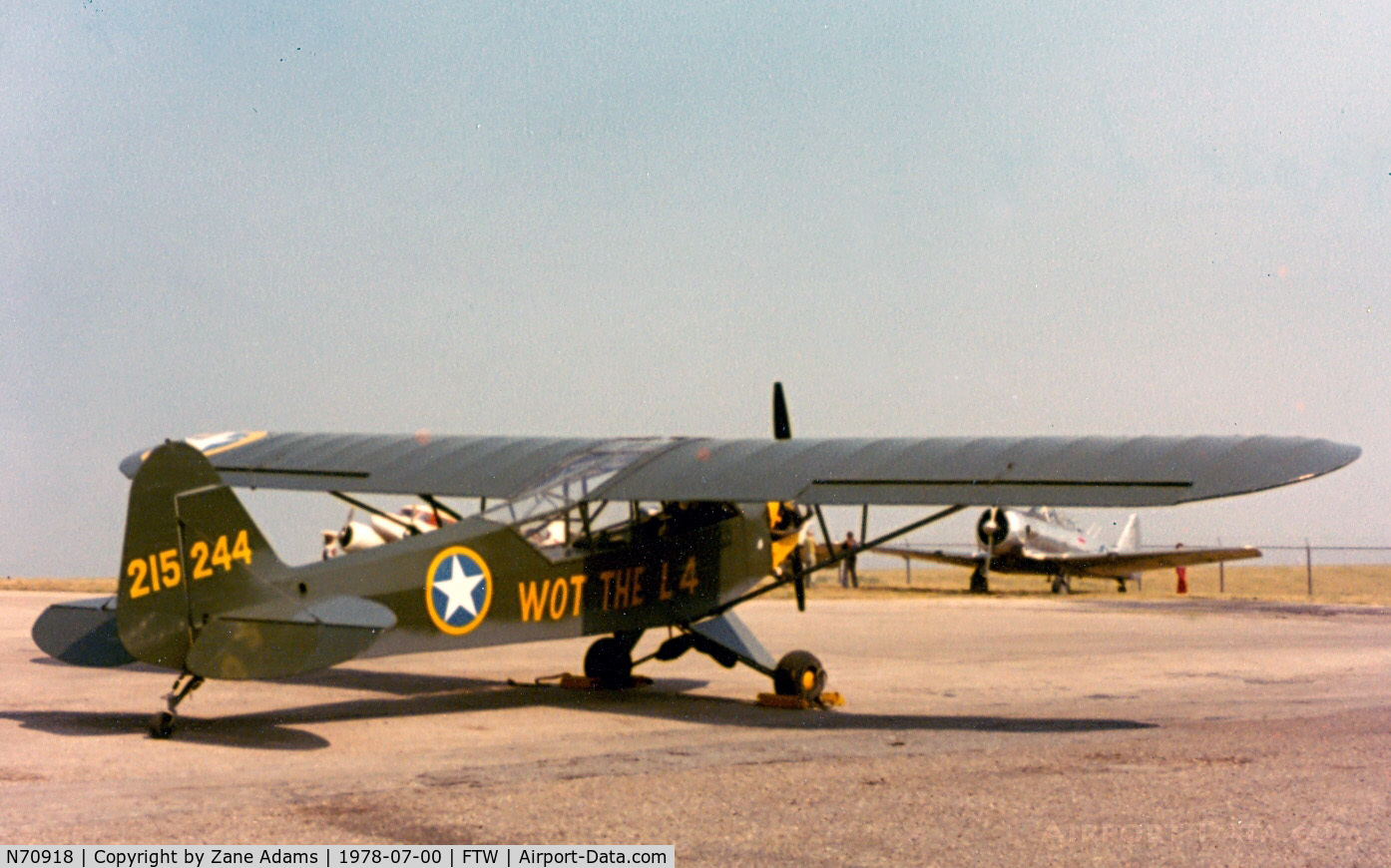 N70918, 1946 Piper J-3C Cub C/N 17944, Doc Almand's L-4