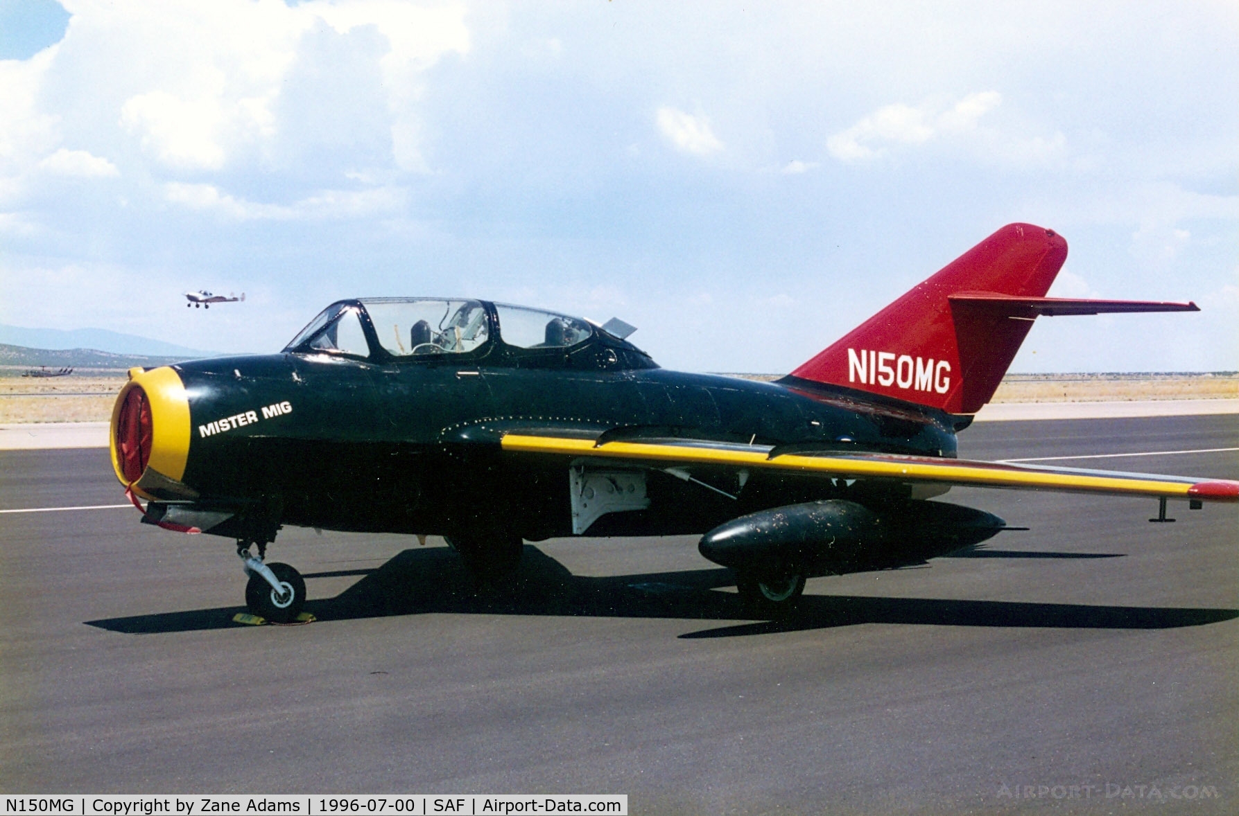 N150MG, 1954 PZL-Mielec SBLim-2 (MiG-15UTI) C/N 1A07031, Mig 15 UTI at Santa Fe, NM