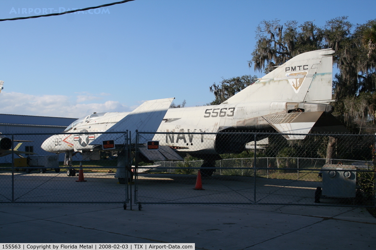 155563, McDonnell F-4J Phantom II C/N 2845, F-4J at Valient