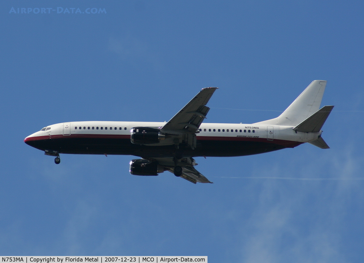 N753MA, 1997 Boeing 737-48E C/N 28053, Miami Air
