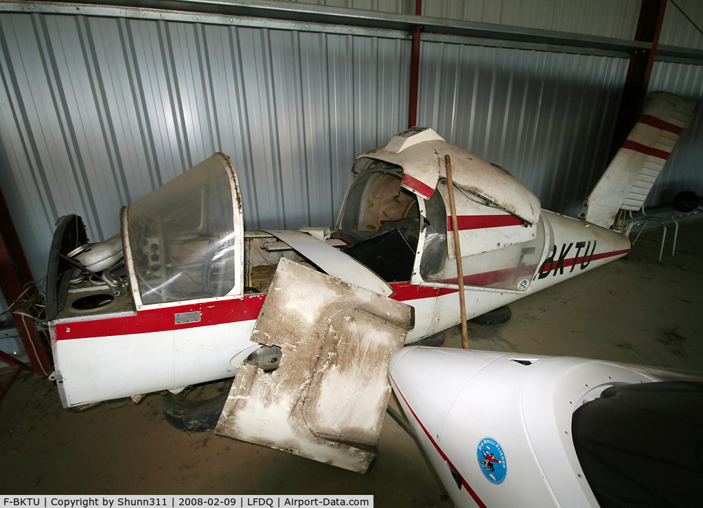 F-BKTU, Morane-Saulnier MS-880B Rallye Club C/N 285, Apparently stored and probably he will not fly again...