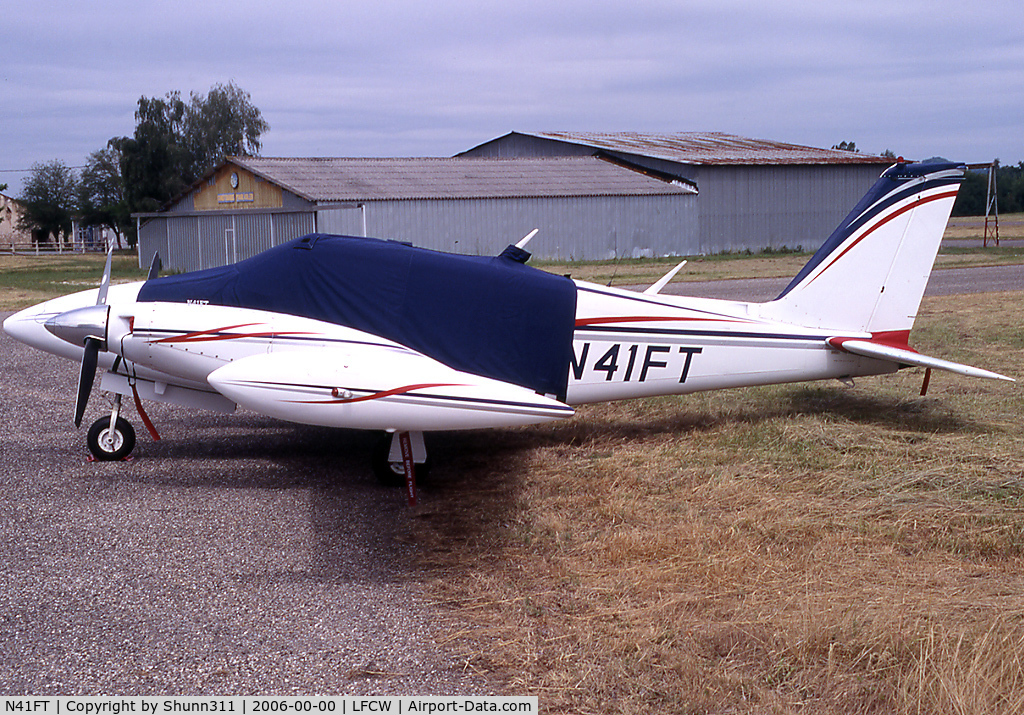 N41FT, 1970 Piper PA-39 Twin Comanche C/N 39-59, Parked at this airfield