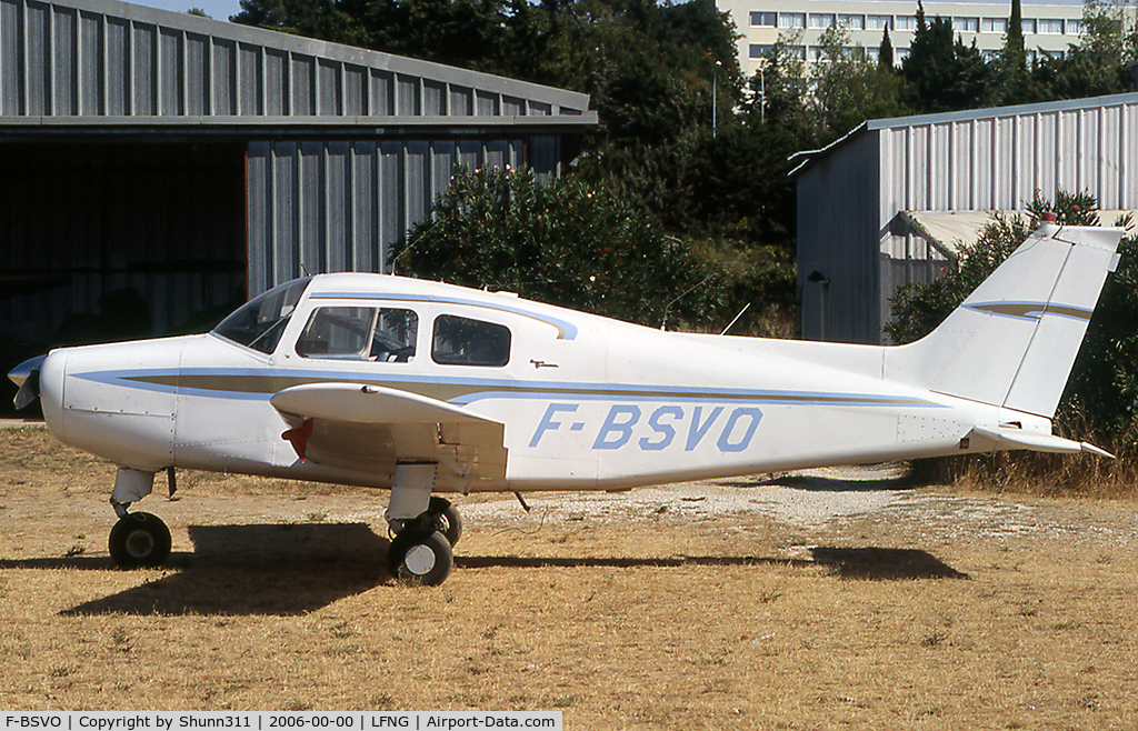 F-BSVO, Beech A23-19 C/N MB-34, Parked here...