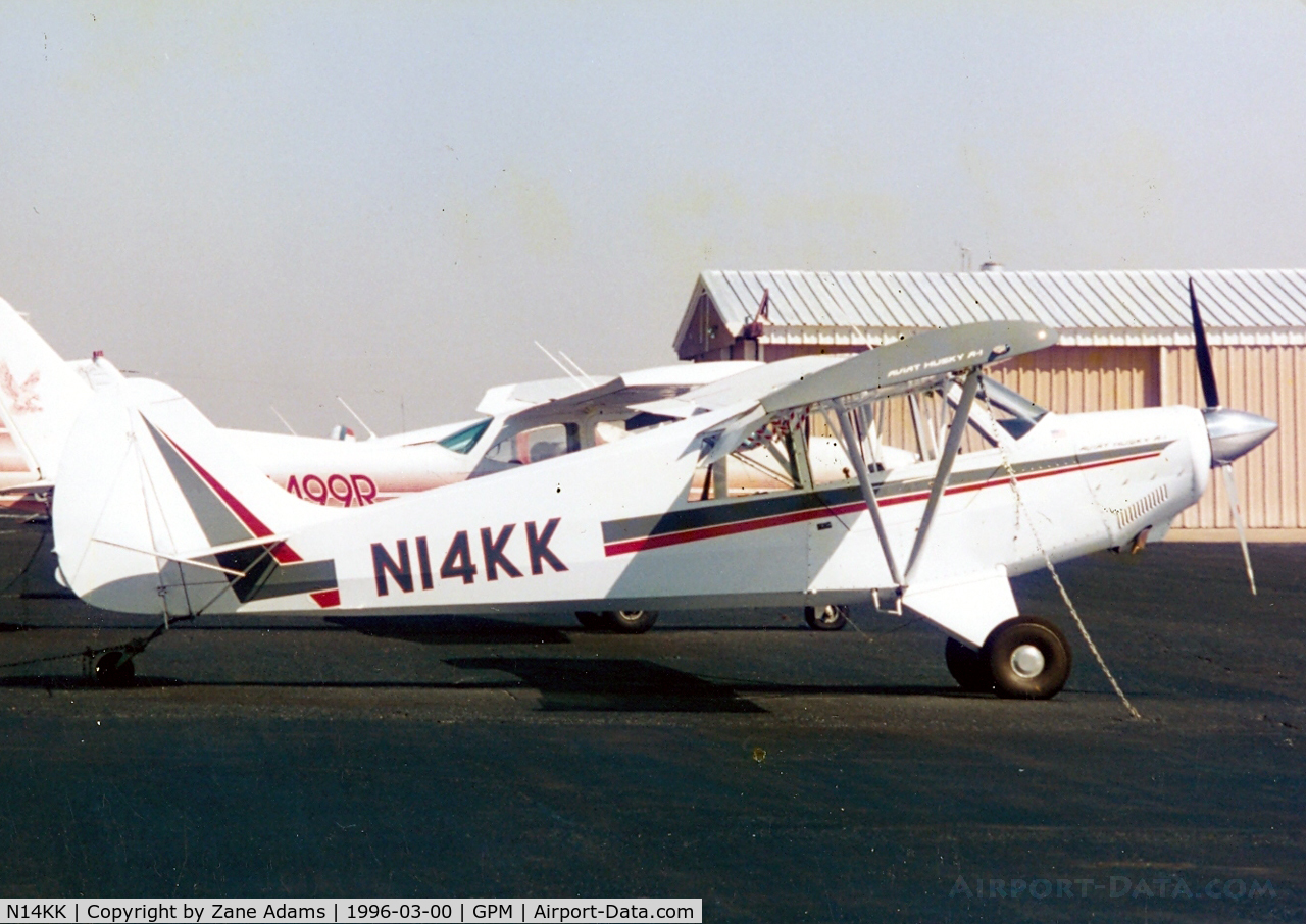 N14KK, 1994 Aviat A-1 Husky C/N 1272, At Grand Prairie Municipal