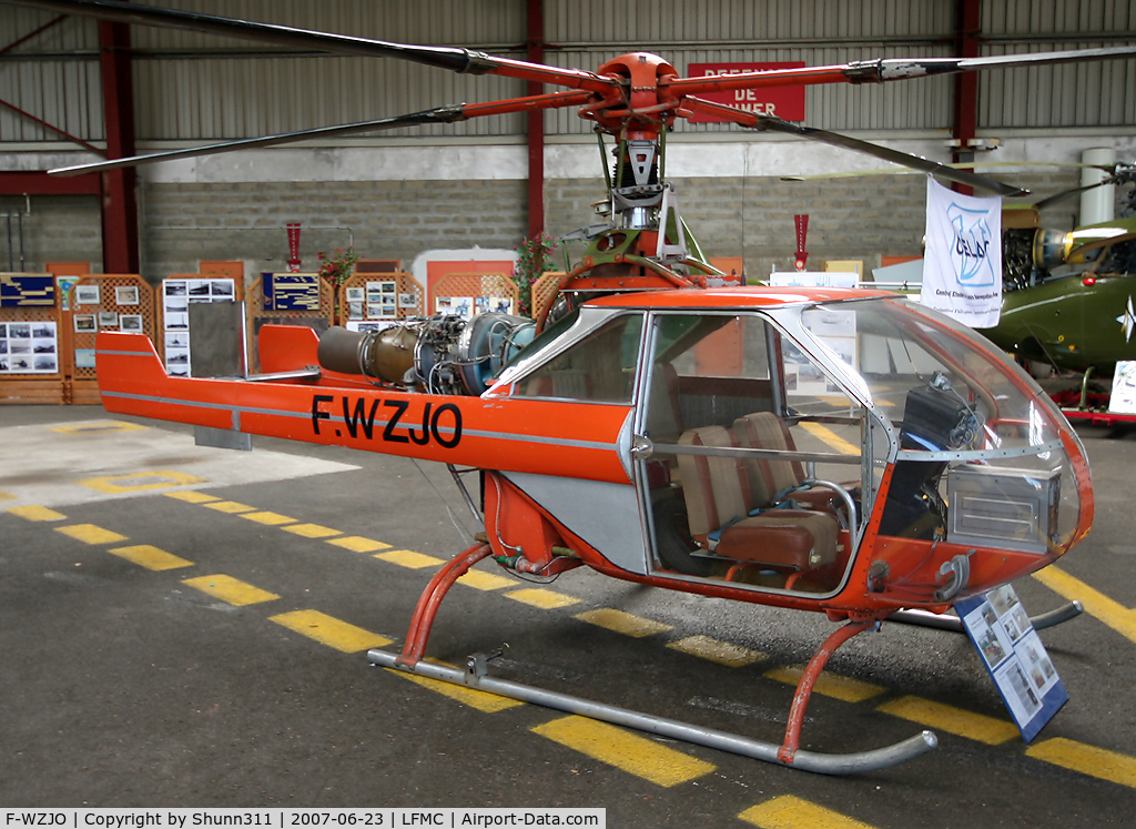 F-WZJO, 1984 Dechaux Helicop-jet C/N 02, Used as static display for this HelicopJet prototype