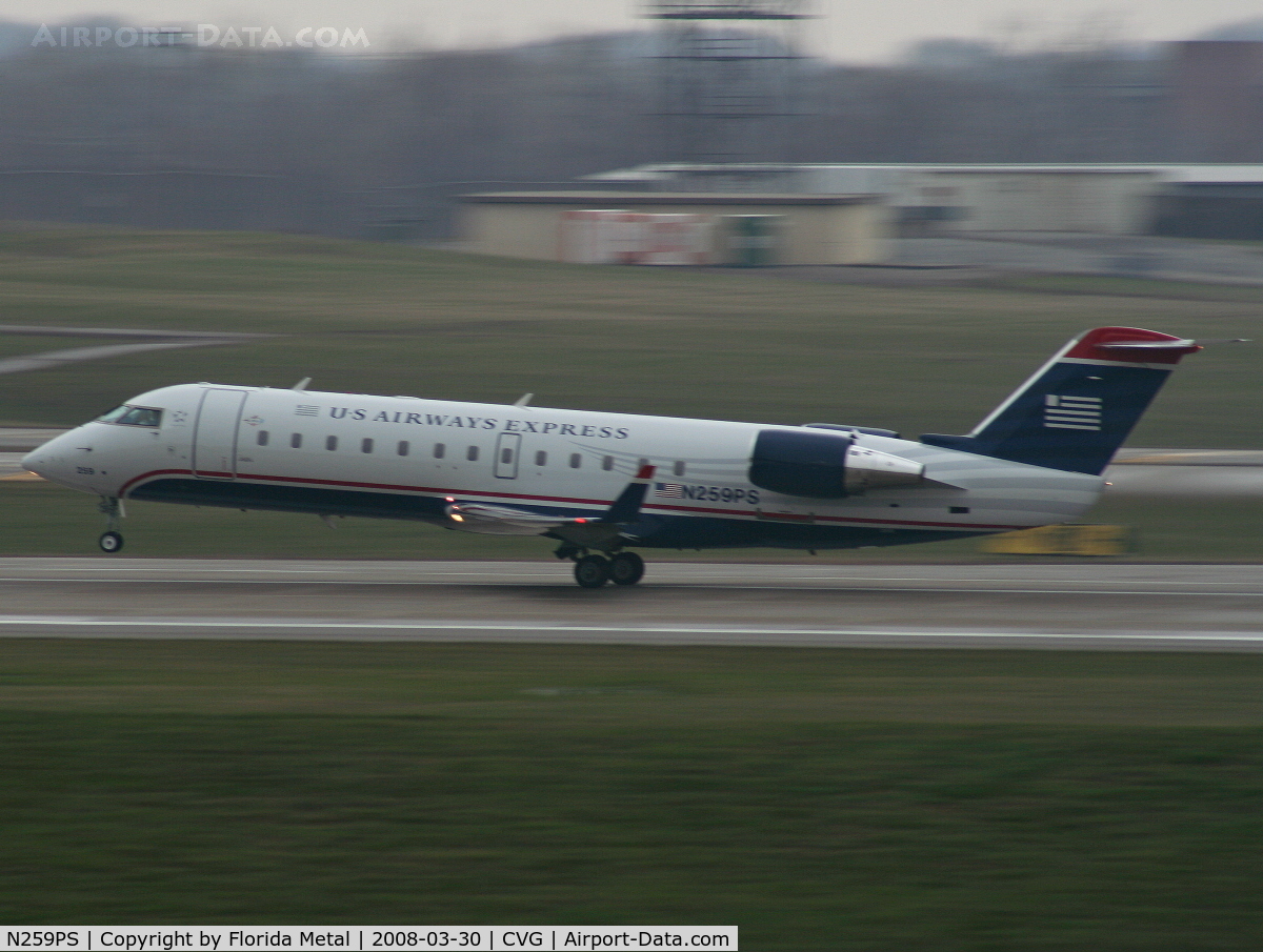 N259PS, 2004 Bombardier CRJ-200ER (CL-600-2B19) C/N 7945, US Airways Express