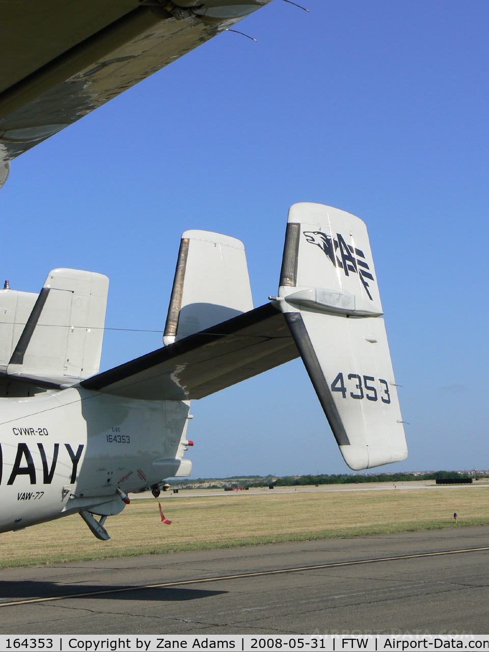 164353, Grumman E-2C Hawkeye Group 2 C/N A146, At Meacham Field - Cowtown Warbird Roundup