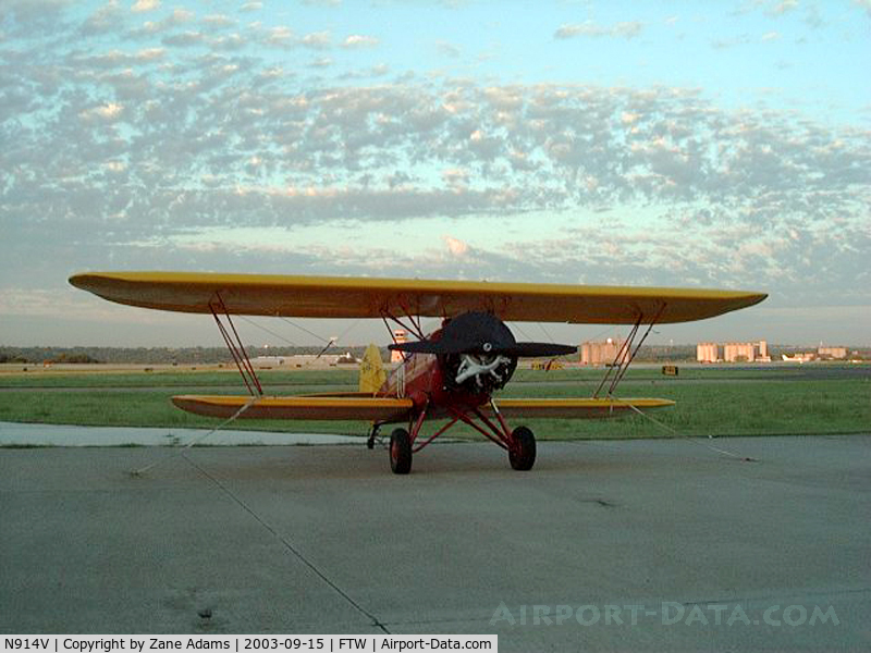 N914V, 1931 Brunner-Winkle Bird CK C/N 4004, National Air Tour stop at Ft. Worth Meacham Field - 2003