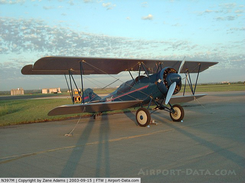 N397M, 1929 Curtiss-Wright Travel Air E-4000 C/N 1317, National Air Tour stop at Ft. Worth Meacham Field - 2003