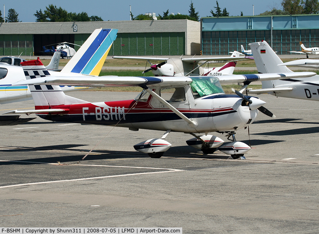 F-BSHM, Reims F150K C/N 0077, Parked here and waiting a new flight...
