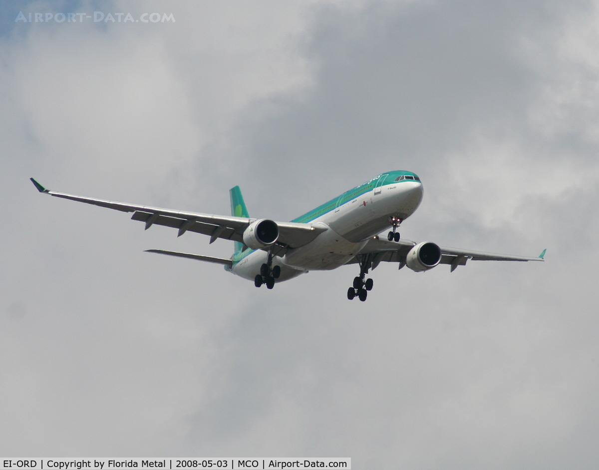 EI-ORD, Airbus A330-301 C/N 059, Aer Lingus A330-300 arriving from DUB