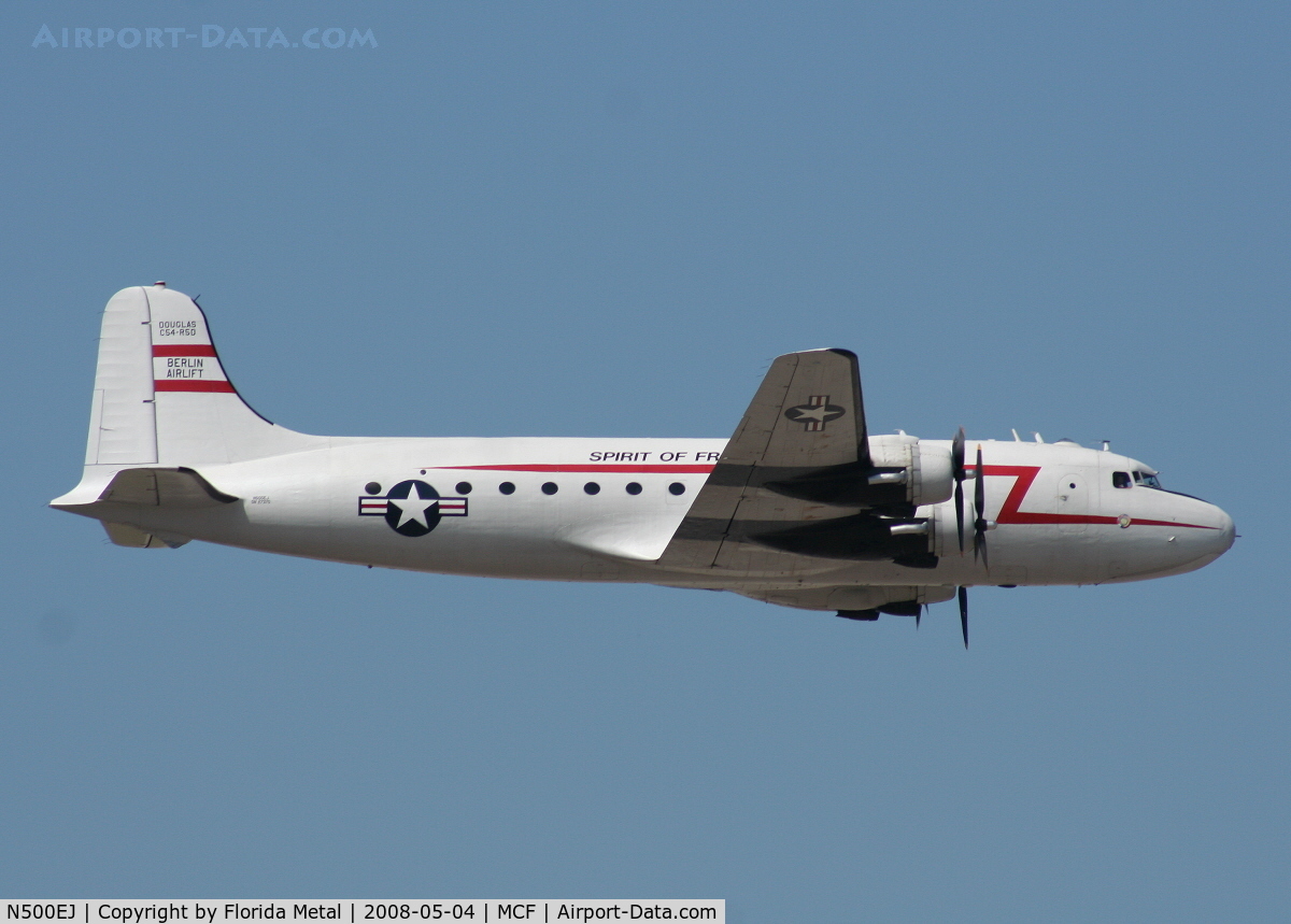 N500EJ, 1945 Douglas C-54E Skymaster (DC-4A) C/N DO316, C-54 Berlin Airlift Heritage plane