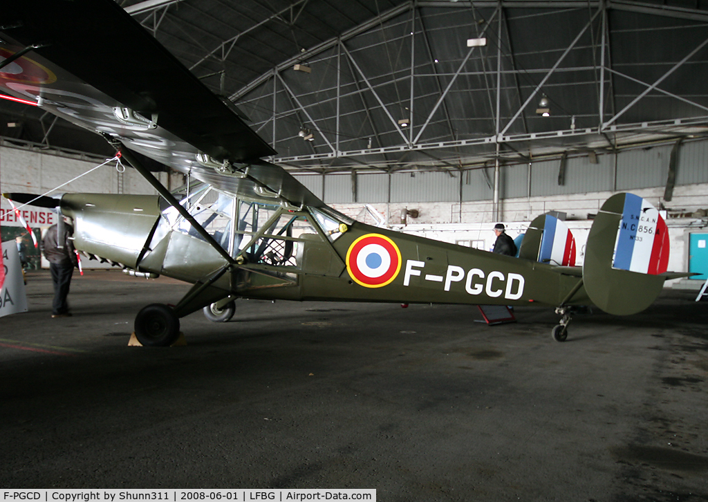 F-PGCD, Nord NC-856A Norvigie C/N 33, Displayed during CNG Airshow 2008