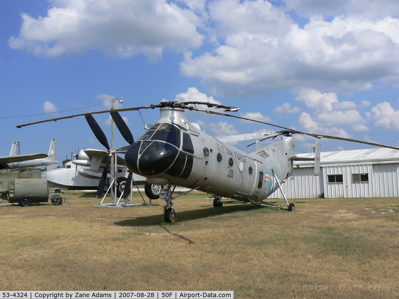 53-4324, 1953 Piasecki CH-21B Workhorse C/N B.74, At the Pate Museum of Transportation near Cresson, TX
