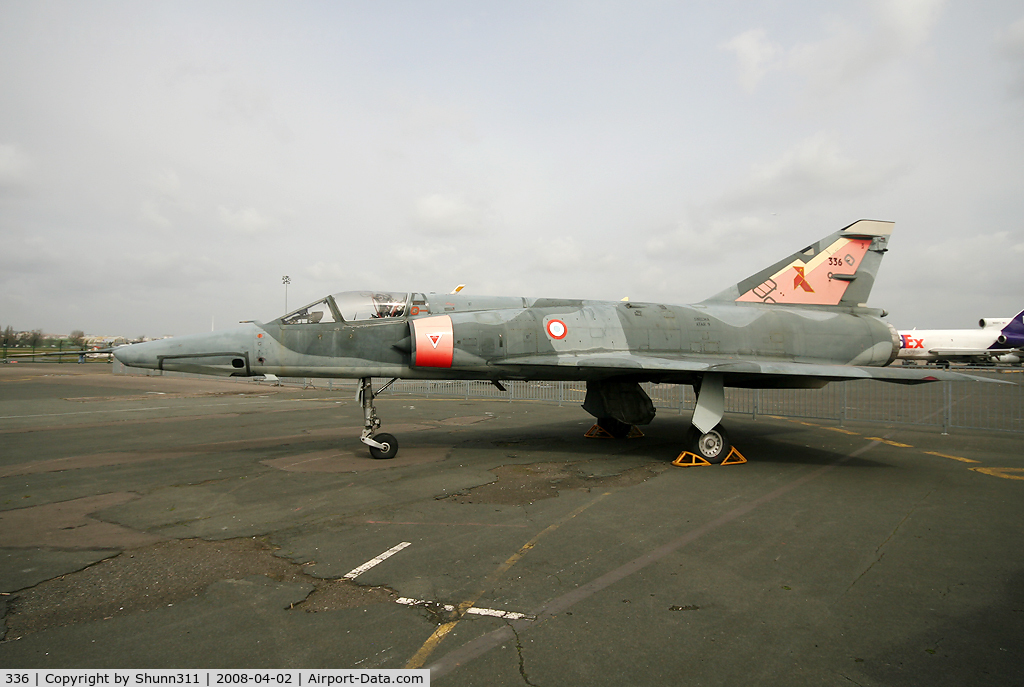 336, Dassault Mirage IIIR C/N 336, S/n 336 - Preserved in Le Bourget Museum