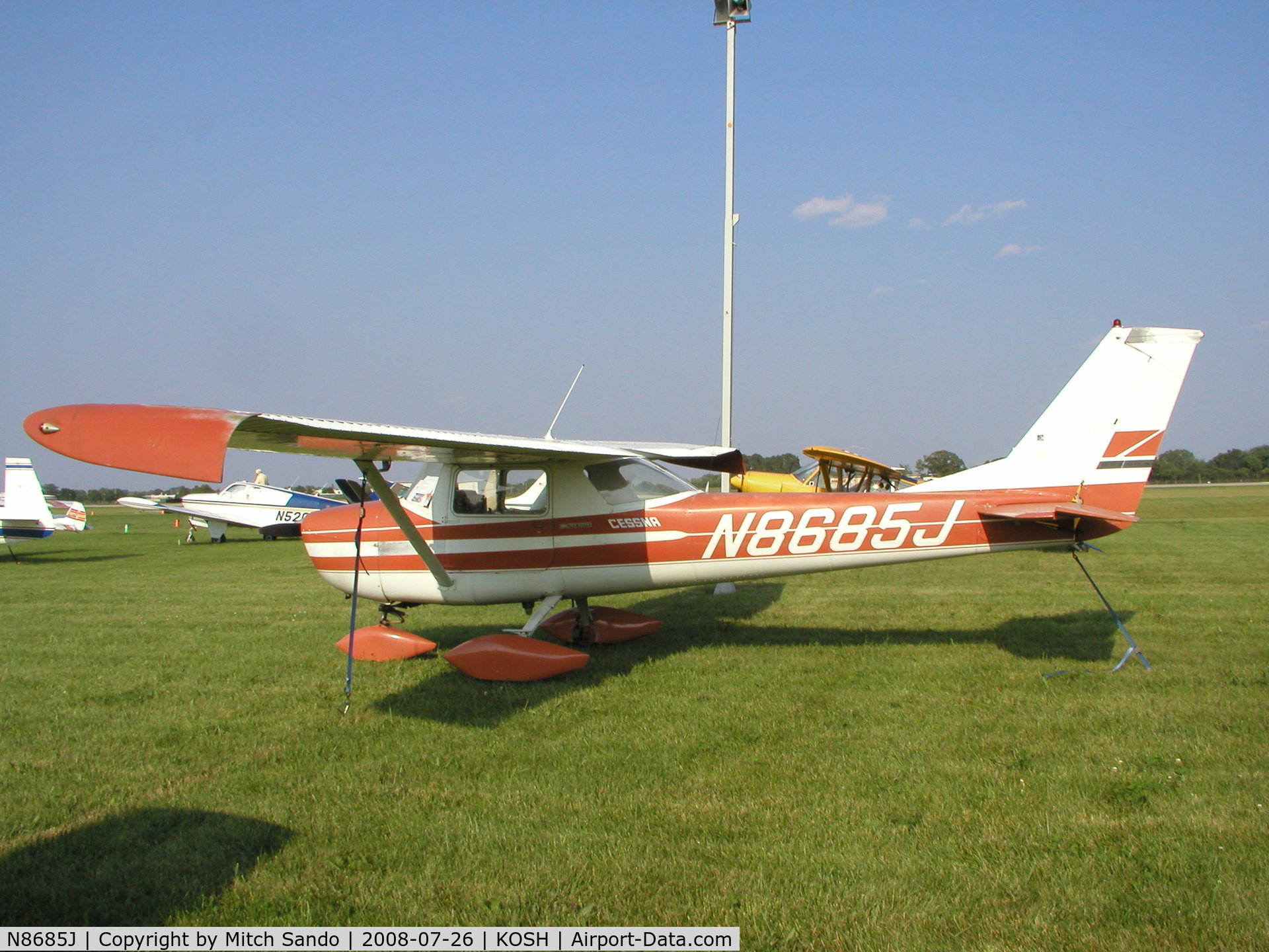 N8685J, 1967 Cessna 150G C/N 15066585, EAA AirVenture 2008.
