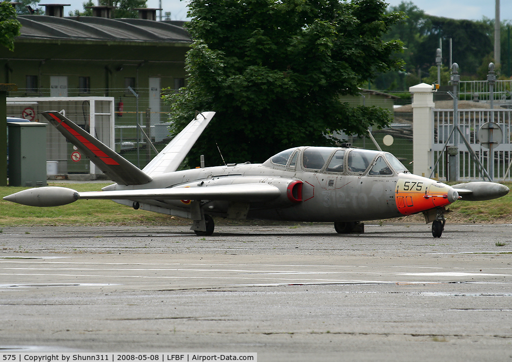 575, Fouga CM-170R Magister C/N 575, Preserved Fouga in LFBF Air Force Base