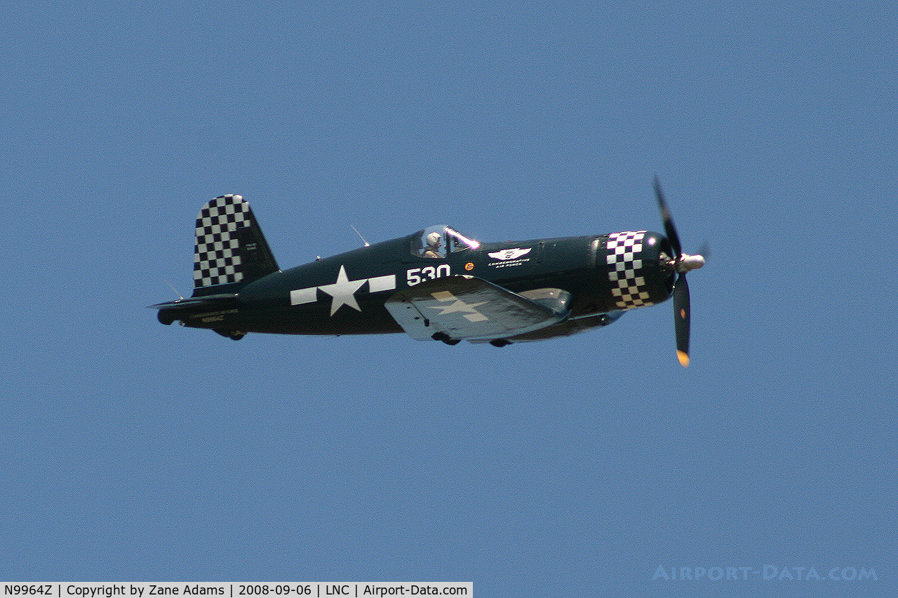 N9964Z, 1943 Goodyear FG-1D Corsair C/N 3729, At the DFW CAF open house 2008 - Warbirds on Parade!