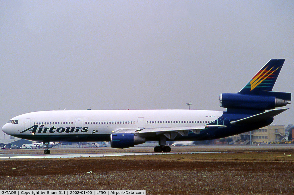 G-TAOS, 1980 McDonnell Douglas DC-10-10 C/N 47832, Ready for departure rwy 32R