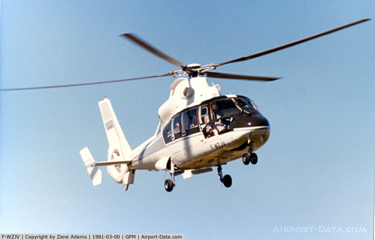 F-WZJV, Aerospatiale SA-365M Panther C/N 6005, Also marked as N6005 at American Eurocopter Grand Prairie, TX