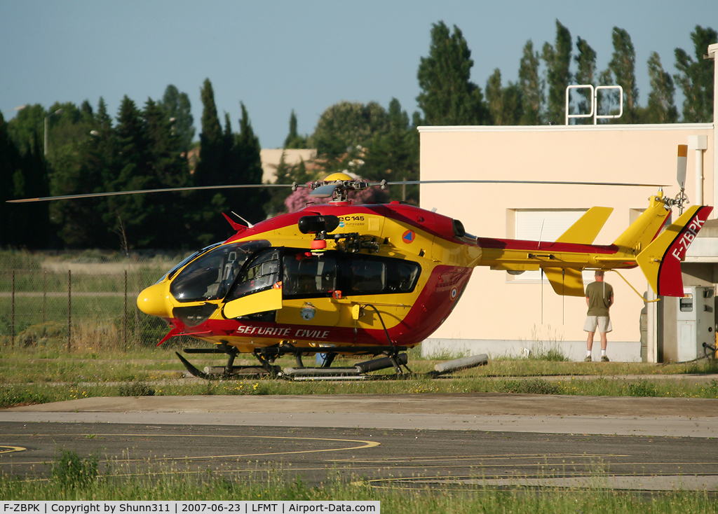 F-ZBPK, Eurocopter-Kawasaki EC-145 (BK-117C-2) C/N 9020, On his home base