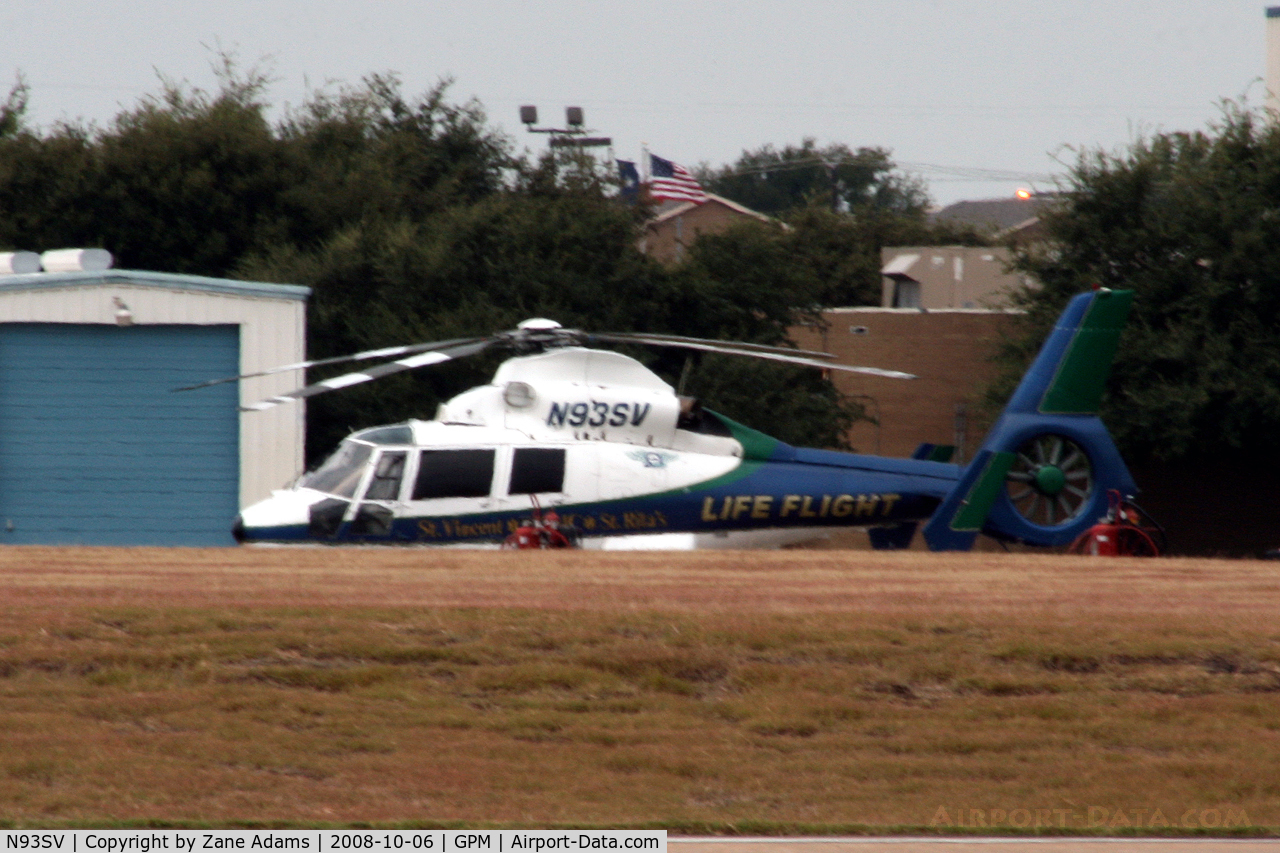 N93SV, Aerospatiale SA-365N-1 Dauphin 2 C/N 6286, At American Eurocopter - Grand Prairie, TX