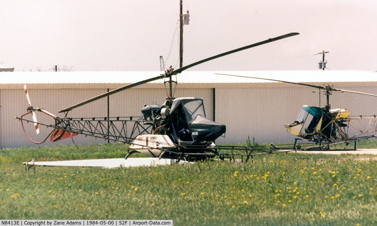 N8413E, 1960 Bell 47G-3 C/N 2597, Contintental MK5A Tomcats At Northwest Regional (Aero Valley) TX