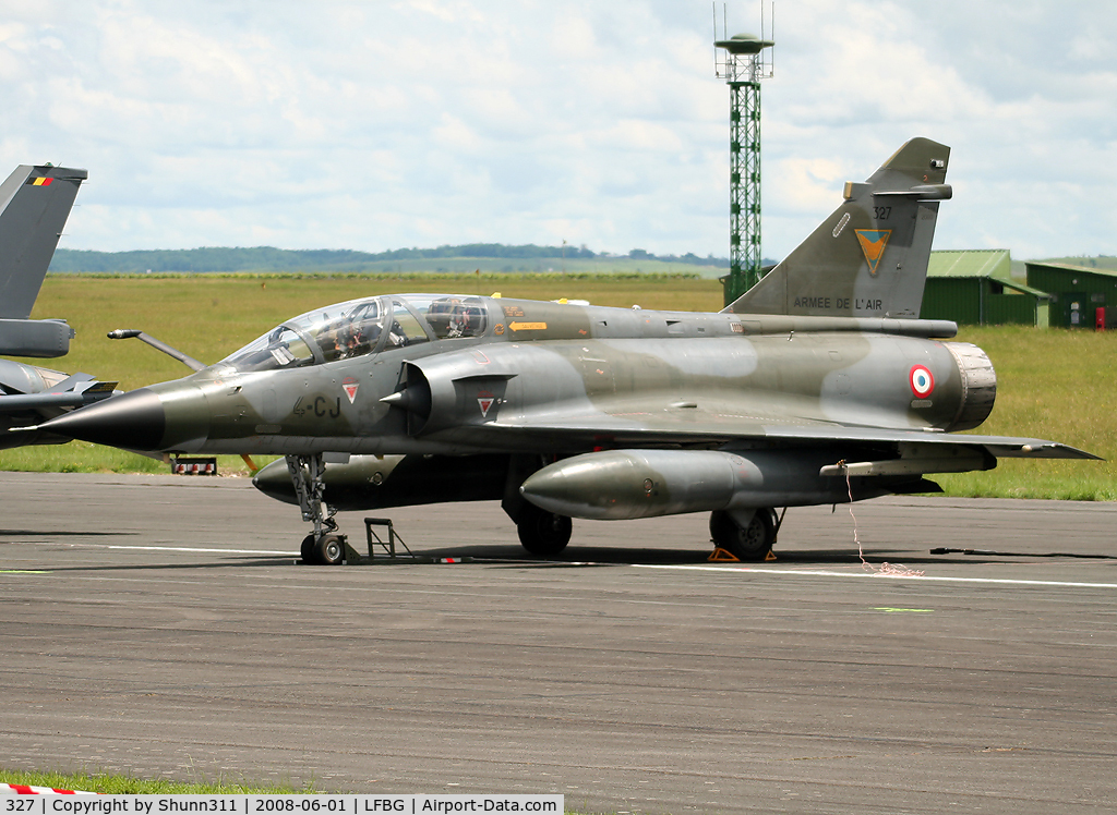 327, 1988 Dassault Mirage 2000N C/N 239, Used as spare during LFBG Airshow 2008