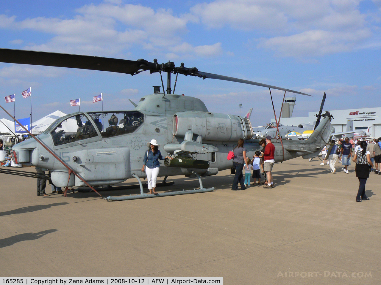 165285, Bell AH-1W Super Cobra C/N 26333, At the 2008 Alliance Airshow