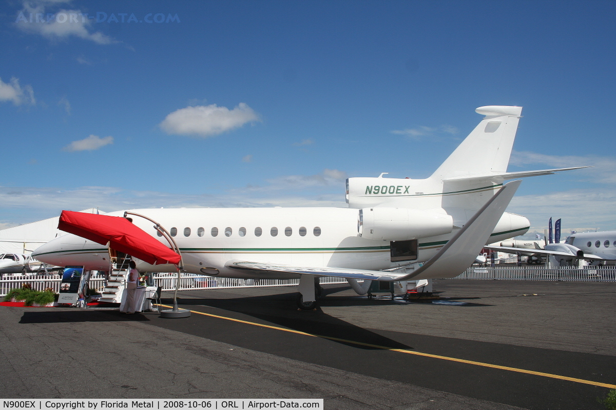 N900EX, 2008 Dassault Falcon 900EX C/N 201, Falcon 900LX with winglets at NBAA - formerly a 900EX