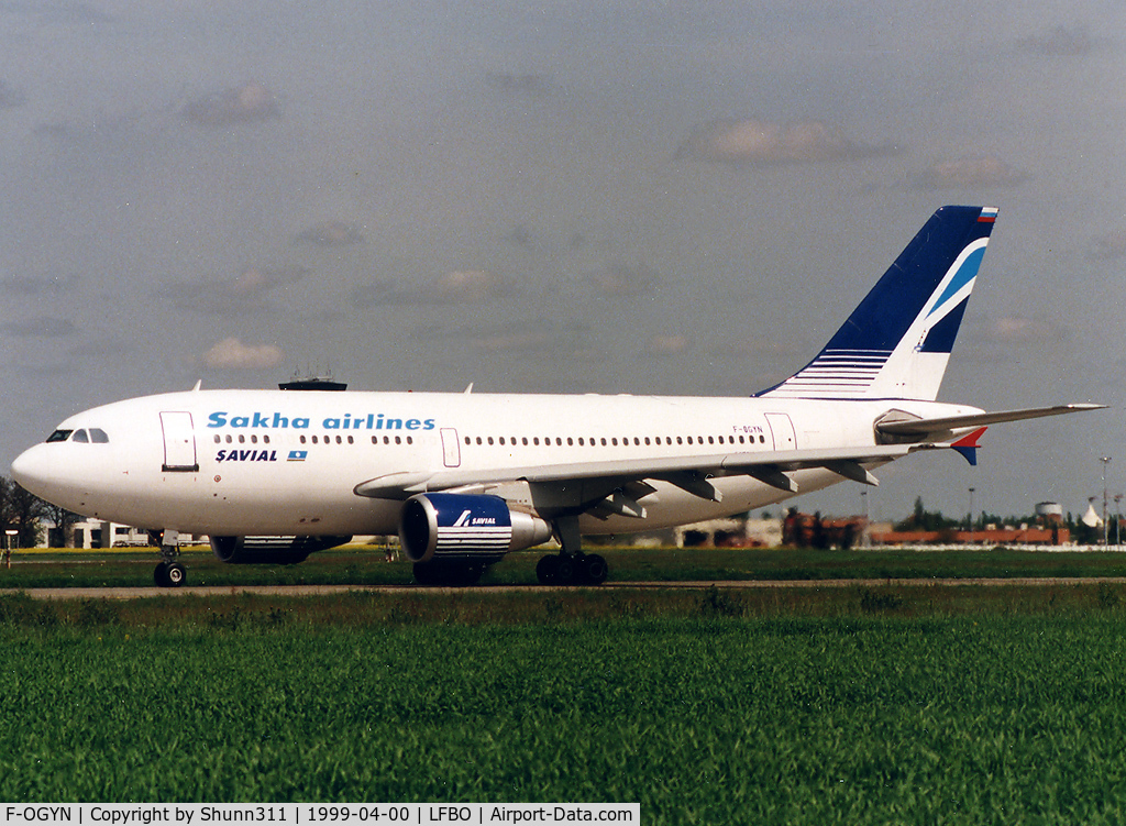 F-OGYN, 1988 Airbus A310-324 C/N 458, Arriving from flight...
