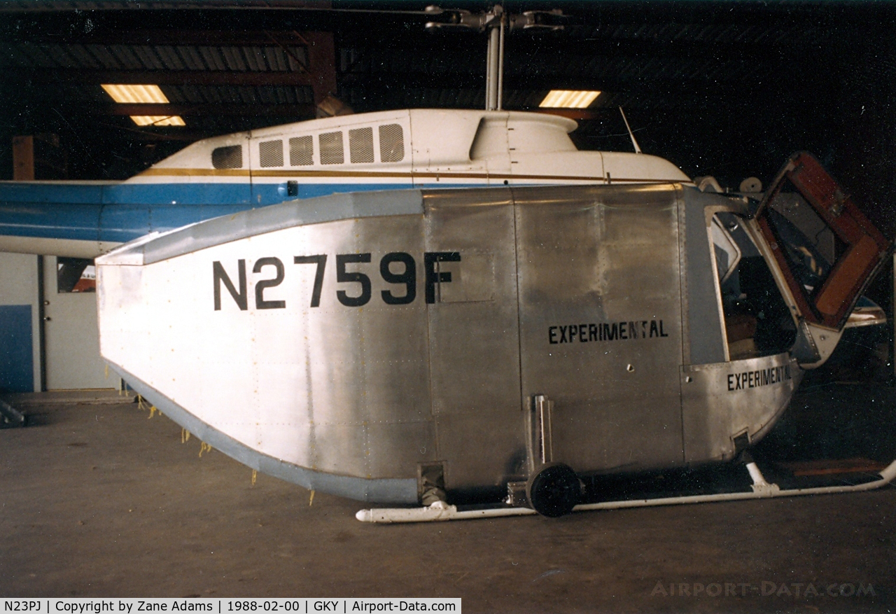 N23PJ, 2007 Eclipse Aviation Corp EA500 C/N 000065, Bell 206 experimental air ambulance - Registered as N2759F