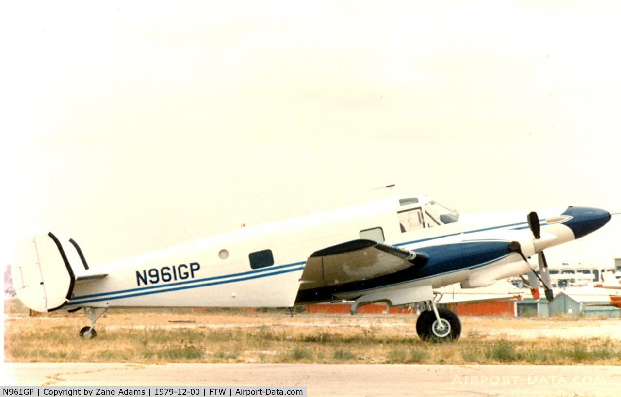 N961GP, 1961 Beech-Hamilton G18S Westwind III C/N BA-559, SMB Stage Lines at Meacham Field