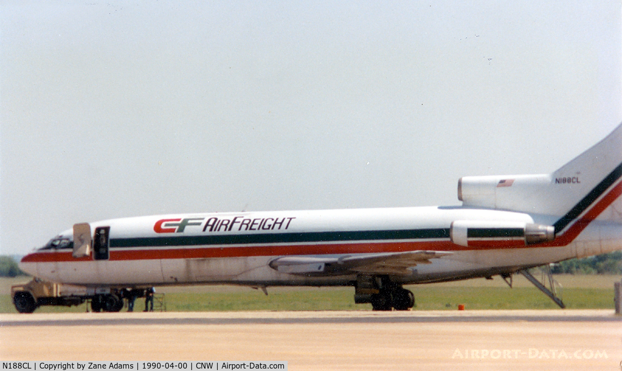 N188CL, 1965 Boeing 727-44 C/N 18893, CF Airfrieght at TSTC Waco - This aircraft crashed short of the runway in Angola - 7 fatalities