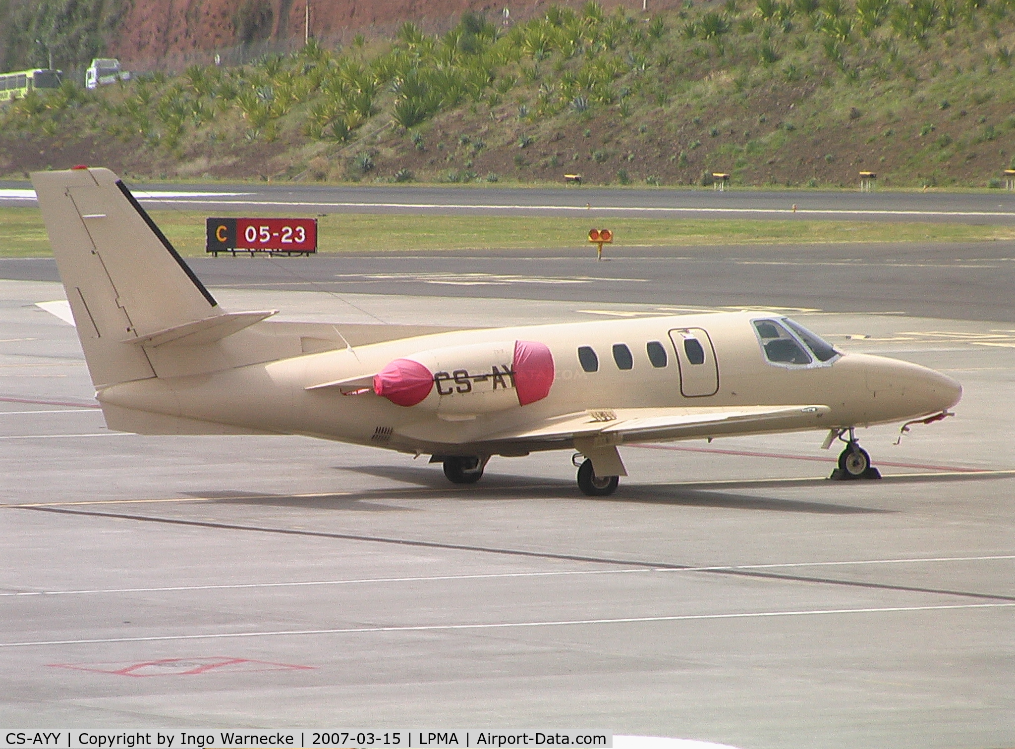 CS-AYY, 1980 Cessna 501 Citation I/SP C/N 501-0183, Cessna 501 Citation I/SP at Madeira Airport