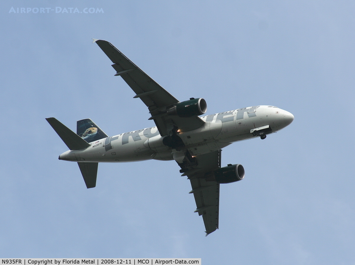 N935FR, 2004 Airbus A319-111 C/N 2318, Frontier 