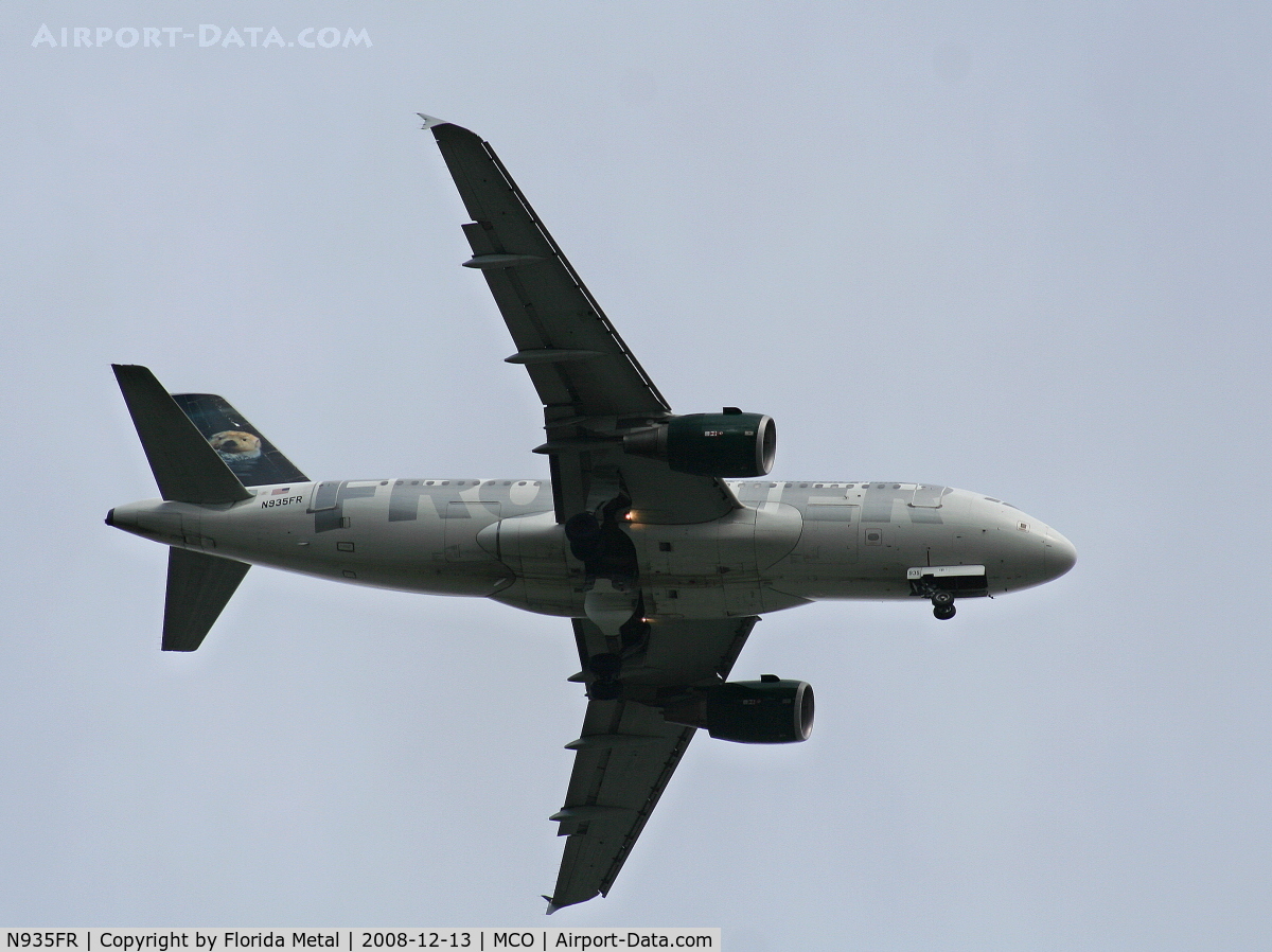 N935FR, 2004 Airbus A319-111 C/N 2318, Frontier 