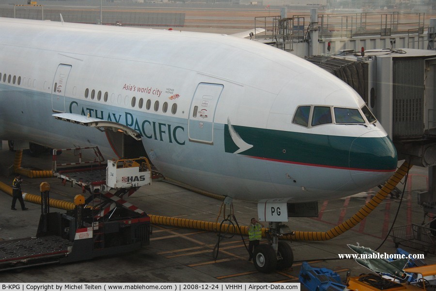 B-KPG, 2008 Boeing 777-367/ER C/N 35300, Cathay Pacific